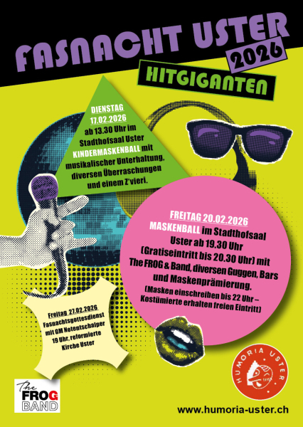 Kindermaskenball Uster 2026