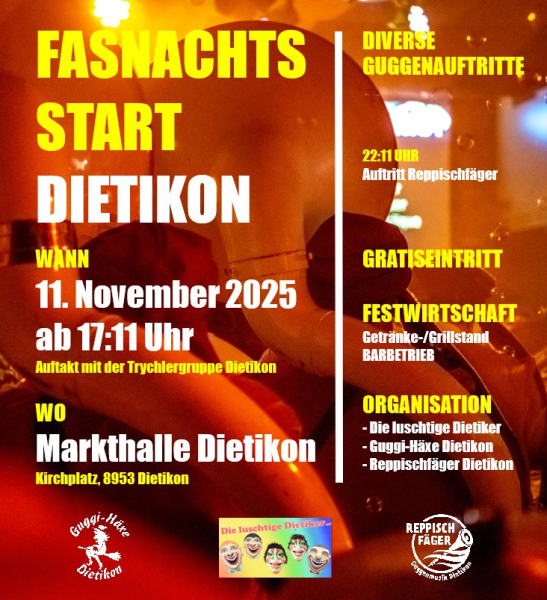 Fasnachtsstart Dietikon 2025