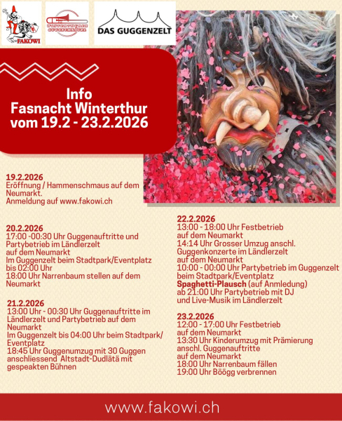 Fasnacht Winterthur 2026